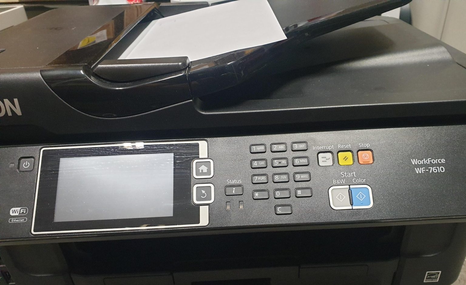 epson wf 7610 troubleshooting