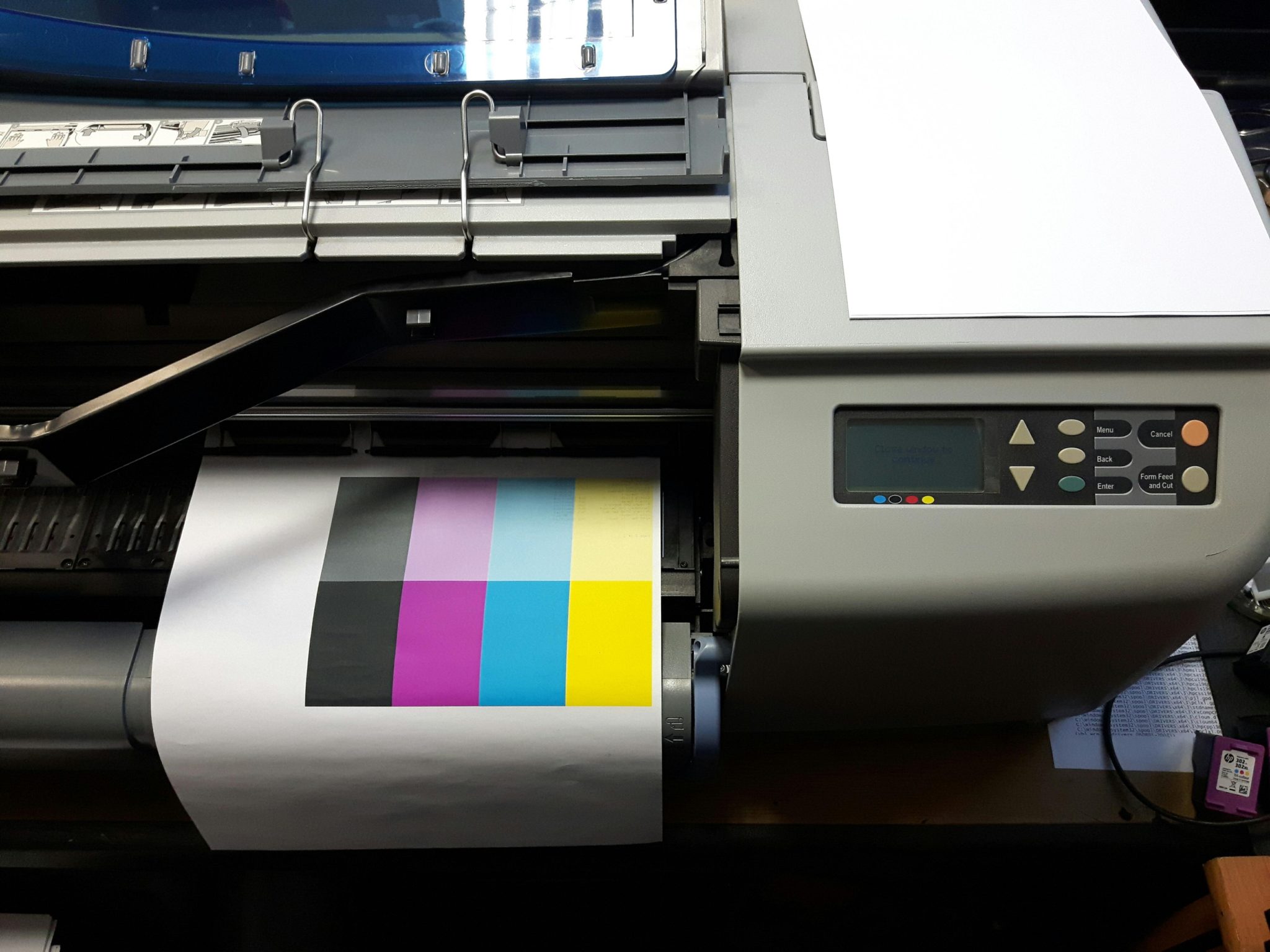 Как прошить hp designjet 500 plus